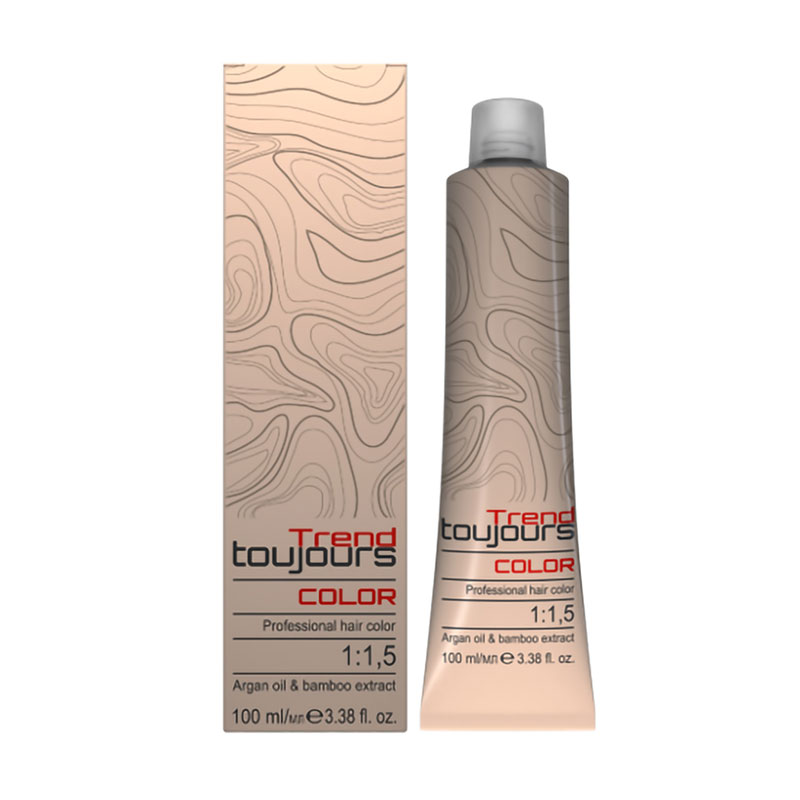 Перманентна фарба для волосся Trend Toujours Color Professional Hair Color 4 Brown, 100 мл